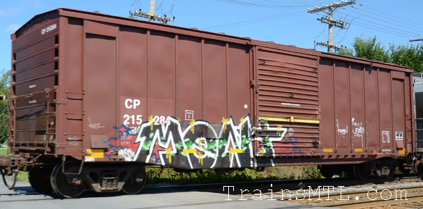 Car/wagon CP215284 left side / coté gauche
